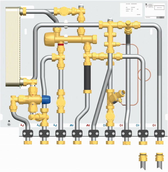 PAW HomeBloC Basic WRF WT 24 beschicht gem/ugem PM Regl 12 l/min TWW-Mischventi