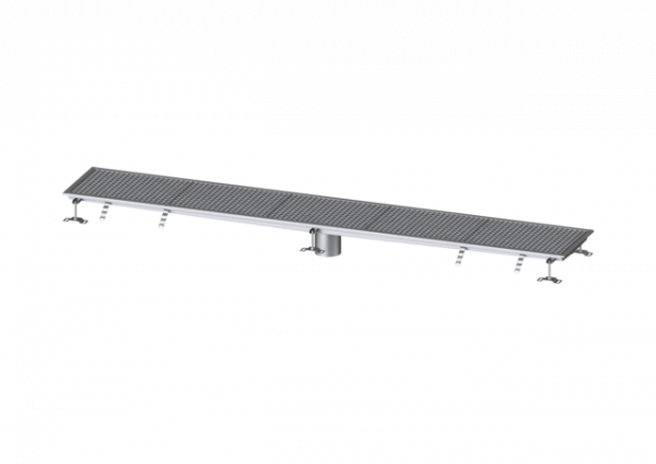 KESSEL Kastenrinne Ferrofix ohne Klebeflansch, 400 x 2550 mm