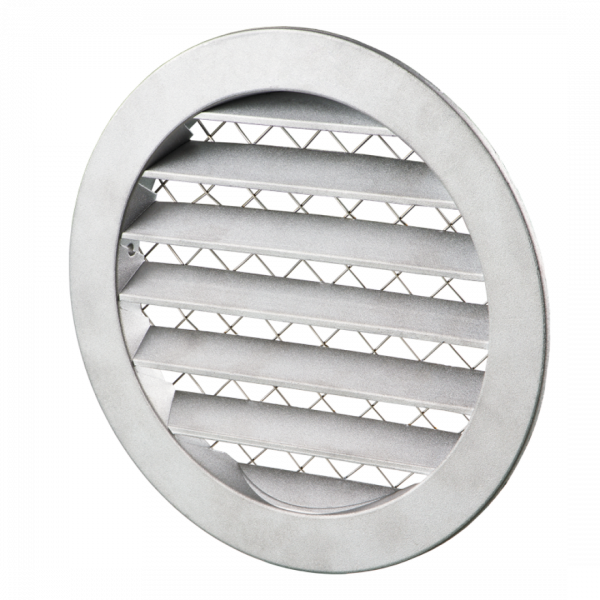 Blauberg VDA 315 CFn Al Außengitter Rund Aluminium