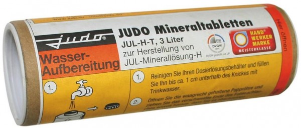 Judo JUL Mineraltabletten JUL H T für 3 l