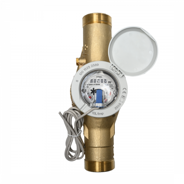 DELTAMESS Mehrstrahl-Hauswasserzähl.,Impulsausg MNK 16,0H/FA 100L/Imp.,2, Q3 16,0m3/h