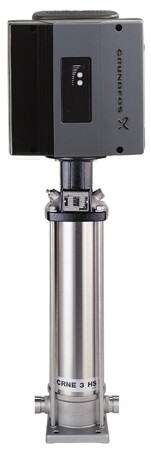 Grundfos Hochdruckpumpensystem CRNE 3 HS HQQV CRNE 3 23, 4,6 kW, PJE Anschluss