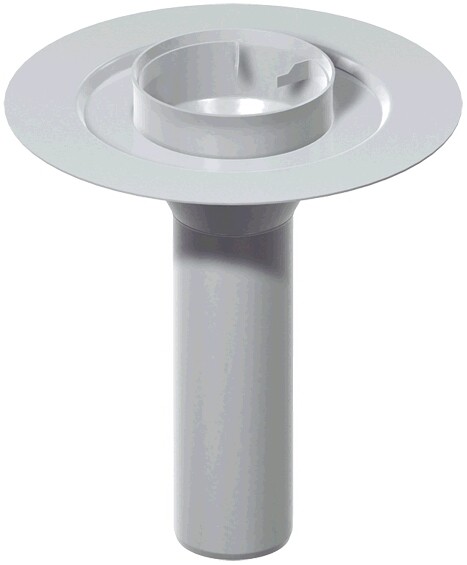 ACO Ablaufkörper mit Stützflansch DN 70x3000mm