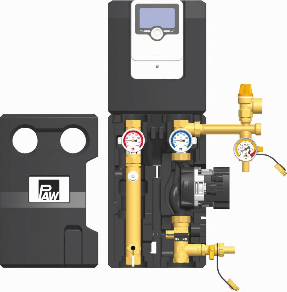 PAW SolarBloC midi Premium 2-Strang FlowRot Reglr SC3.5 GF UPM3 Solar 15-145