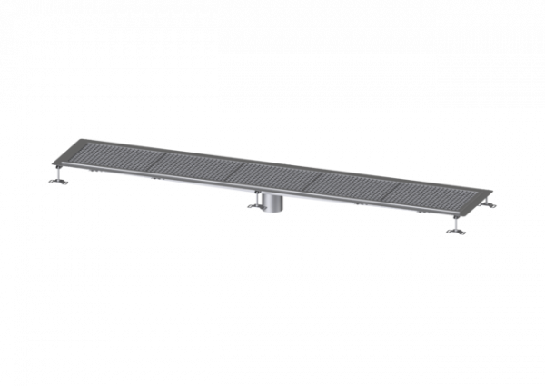 KESSEL Kastenrinne Ferrofix Klebeflansch H: 6 mm, 400 x 2550 mm