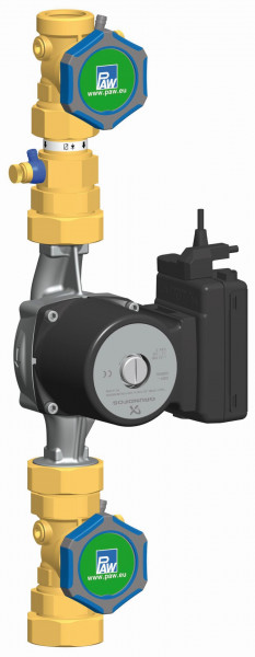 PAW Zirk Set Friwa Kaskade Kolbenventile , RF-Ventil DN 25 GF UPML 25-105 N