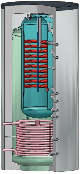 INTERDOMO Tank in Tank Speicher 750 180 750 Liter