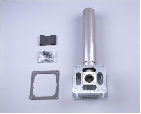 Junkers Bosch Abgaszubehör AZ 326 f Austausch, Abgasanschluss senkrecht