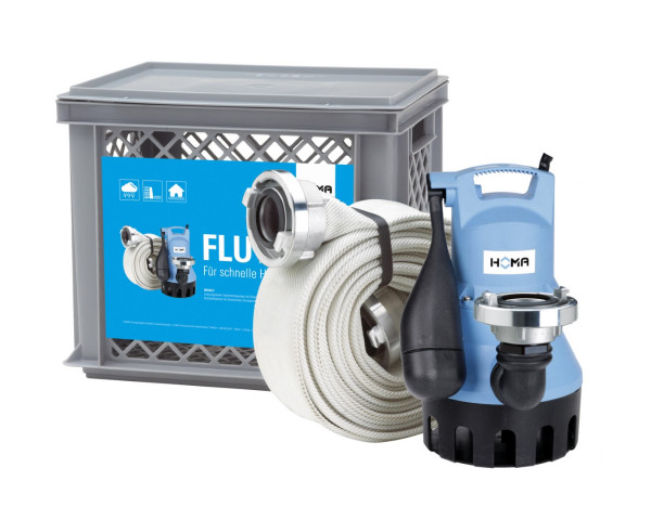 HOMA Tragebox mit Pumpe und Schlauch Flut-Set - C150 WA