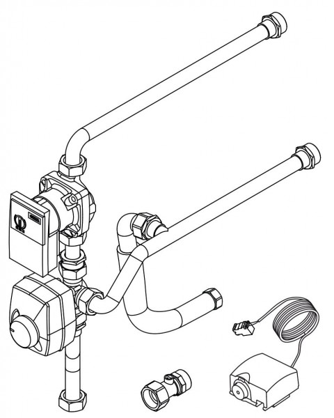 AUSTRIA EMAIL Heizungswärmepumpe 2 Zone Einbindung LWPK