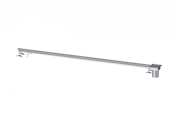 KESSEL Schlitzrinne Ferrofix ohne Klebeflansch, 17 x 3000 mm, außen