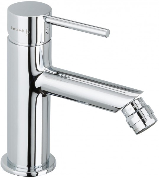 Herzbach Bidet Einlochbatt Design New mit Zugstangen Ablgrt chr