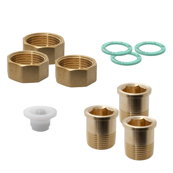 ESBE Verschraubungssatz 3 Stck. G1" G1"xR3/4"