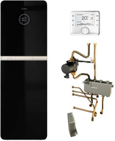 Junkers Bosch Systempaket Condens 9000iWM GCWM31 GC9000iWM 30/100S 29 kW schwarz