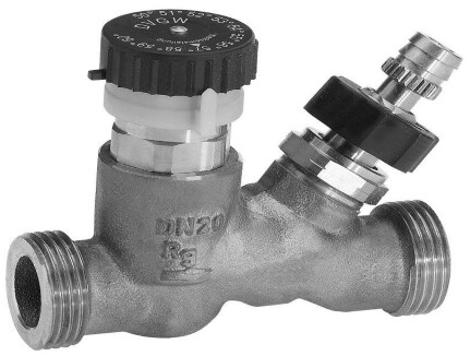 ABA Zirkulationsventil QUICKTURN RG AG u Entl DN 15 1/2"