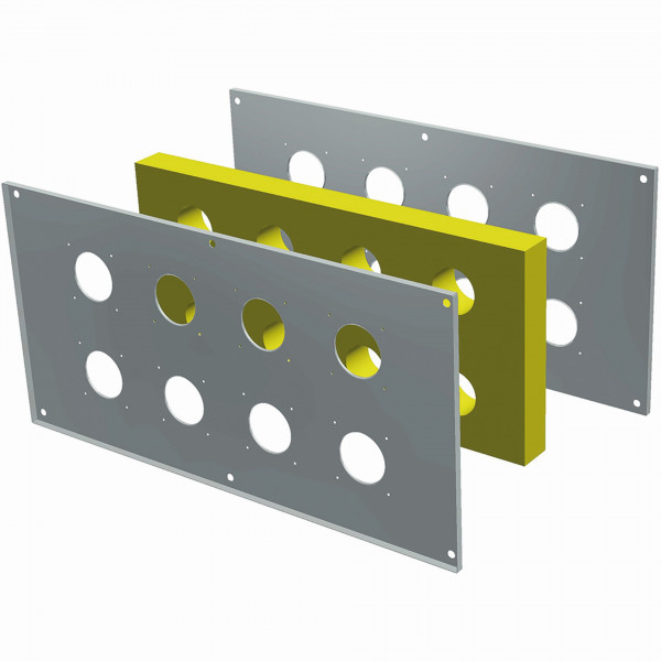 Fröling Abdeckung Mauerdurchbruch