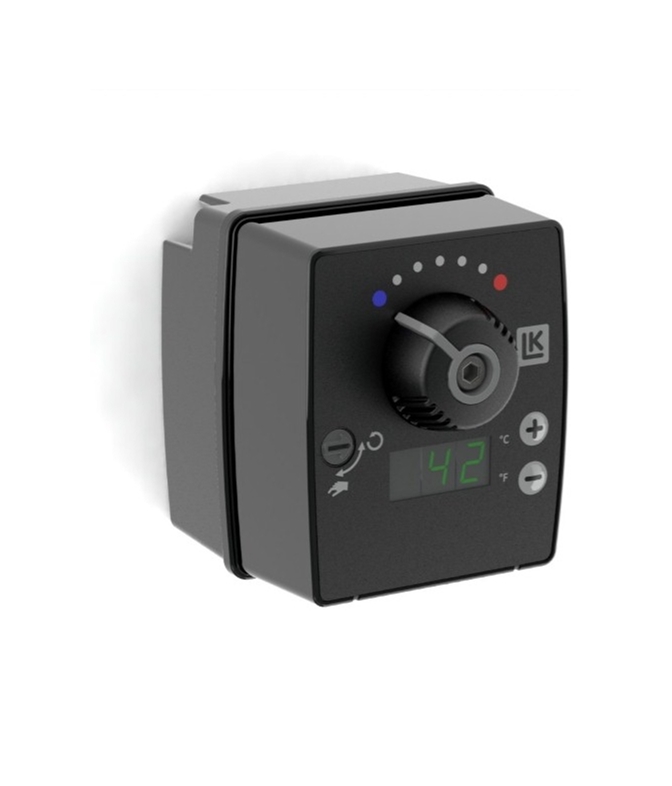 ReachMall Thermostat-Griffe (1 Paar) - Für Badewannen- & Duscharmaturen, ABS-Kunststoff, Spiegelchrom