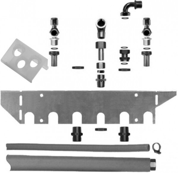 Wolf Anschluss Set Verrohrung