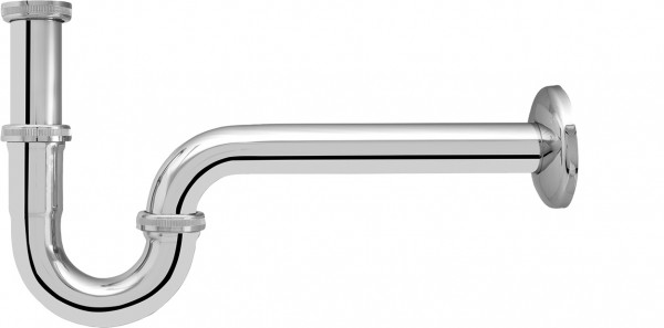AS Röhrengeruchverschluss "Plus" 1 1/4" Messing edelmessing