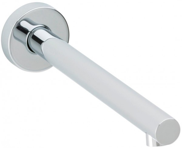 Herzbach Wandauslauf Design New 1/2" Auslauf 210mm chr