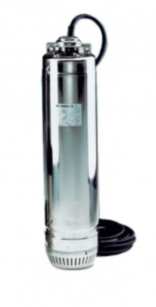 Lowara Zisternenpumpe 3 SC 7/09 CG L20DE 4", max. H:77m, max. Eintauchtiefe: 20m