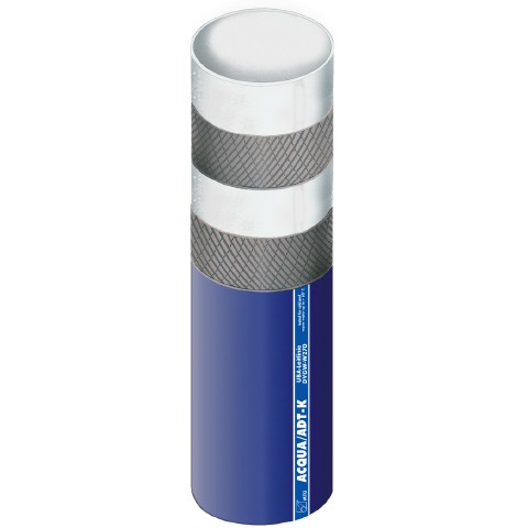 ewuaqua iWater ACQUA ADT 1/2", 40 m Qualitäts-Trinkwasserschlauch