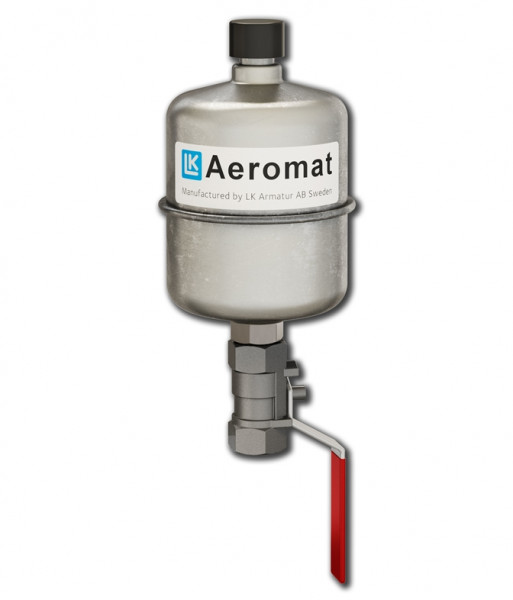LK Armatur LK 705 Entlüfter VA G3/8 m Absperrventil