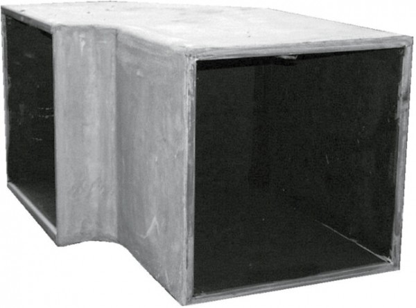 Wolf Luftkanal Bogen 90Gr DN 600x600mm