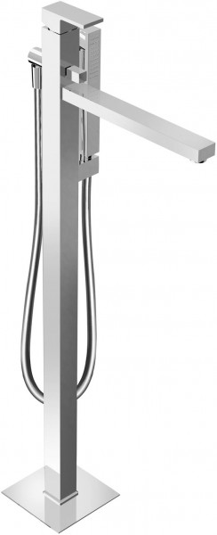 Herzbach Einlaufsäule NEO CASTELL f Wanne bodenst chr