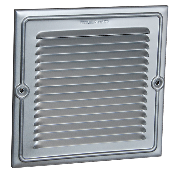 Muendungsgitter NW80 Luftzufuehrung fuer raumluftunabhaengig