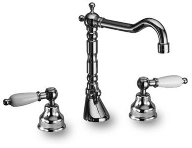 Herzbach 3 Loch WTbatt. Anais Classic mit Zugstangen Ablgrt chr