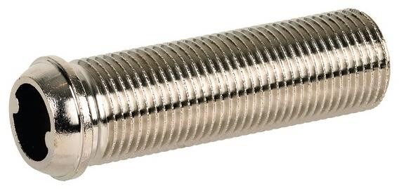 Honeywell Verlängerungstülle VA5204B vernickelt 1/2", 65mm Gewinde, 76mm lang