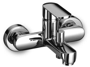 Herzbach W und Brausebatterie Memo Brauseanschluss 1/2" chr