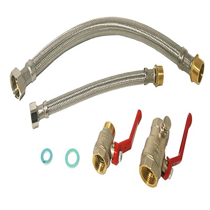 ewuaqua iWater Anschluss-Set Trennsysteme klein Anschluss-Set TW- und Druckleitung