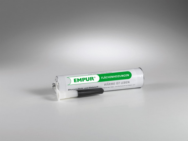 EMPUR PUR-THERM Bitumen Dicht- und Klebstoff- Kartusche, 300ml Polymerbitumenkleber