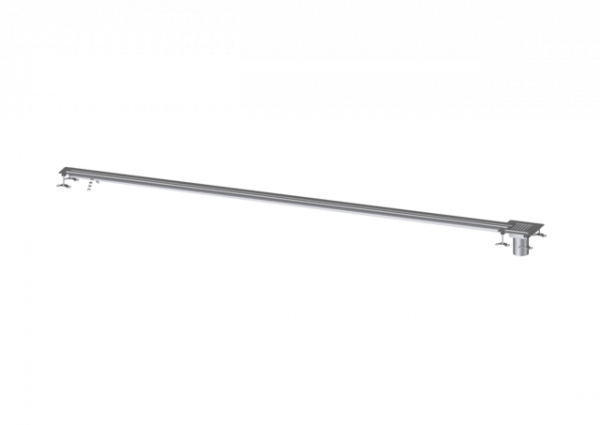 KESSEL Schlitzrinne Ferrofix Klebeflansch H: 6 mm, 17x4000 mm, außen