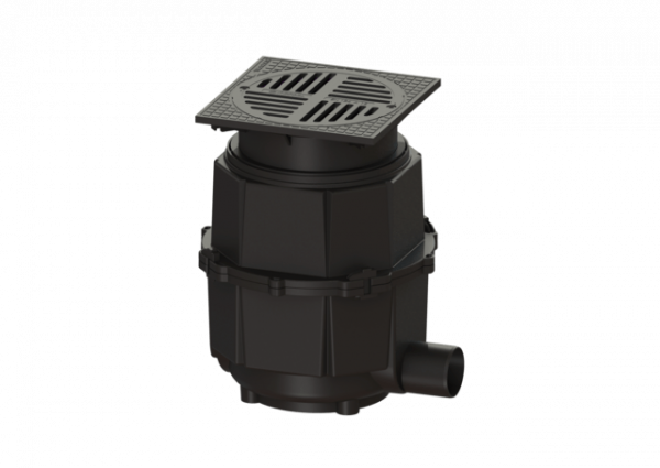 KESSEL Hofablauf System 400, DN 100, A, 580 - 710 mm