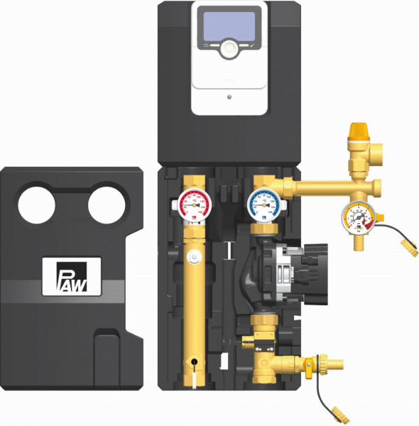 PAW SolarBloC midi Premium 2-Strang FlowRot Regler SC3.5 GF UPM3 Solar 15-75