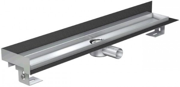 ACO Duschrinne ShowerDrain E DN 40/50 Aufkantung hint und links 700mm