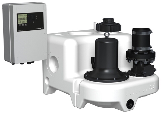 Grundfos Fakalienhebeanlage MULTILIFT M M.12.1.4, 230V, 1,4 kW ...