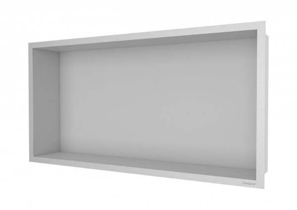 ESS Wandnische Box10 Edelstahl gebürstet 600x300x100