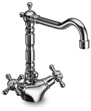 Herzbach 2Gr WT batterie Anais Classic mit Zugstangen Ablgrt bronze