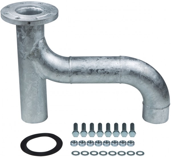 Wilo Hosenrohr aus Stahl verzinkt DN 100