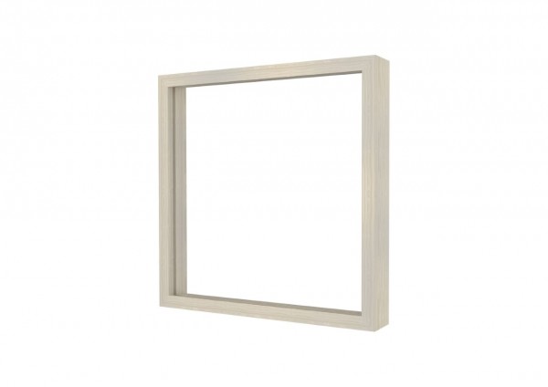 ESS Wandnische W-BOX Flange Niche 30x30, Rahmen: Oak - Weisgewaschen