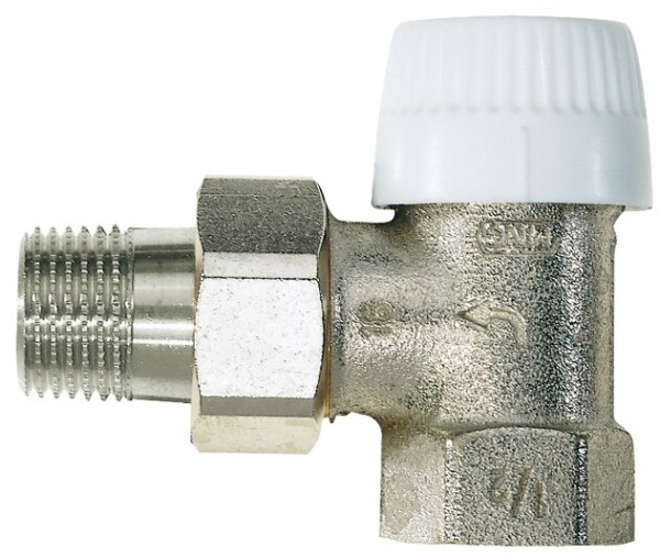 Honeywell Thermostatventilkörper SL Hubbegrenzung, Messing Eck, 3/4"