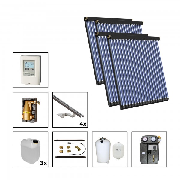 Solarbayer CPC NERO Solarpaket 4 - Z Fläche m2: Brutto 13,04 / Apertur 11,32