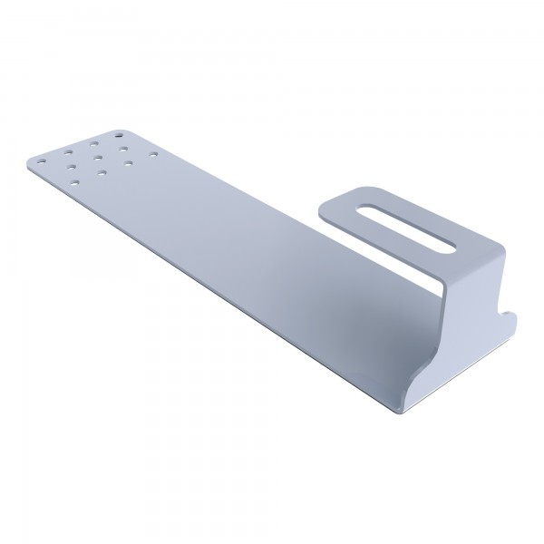 Biberhakenset für 1 Kollektor Schiefer/Biberschwanzhaken