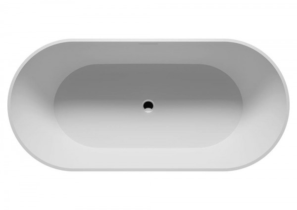 RIHO Badewanne Bilbao freistehend 150x75cm, 205 l, 92 kg weiß