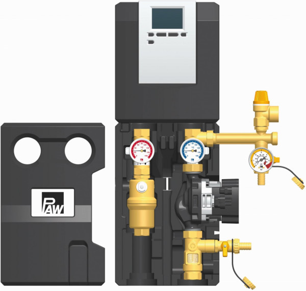 PAW SolarBloC midi Basic 2-Strang Flowmet Reglr SGC26H GF UPM3 Solar 15-75