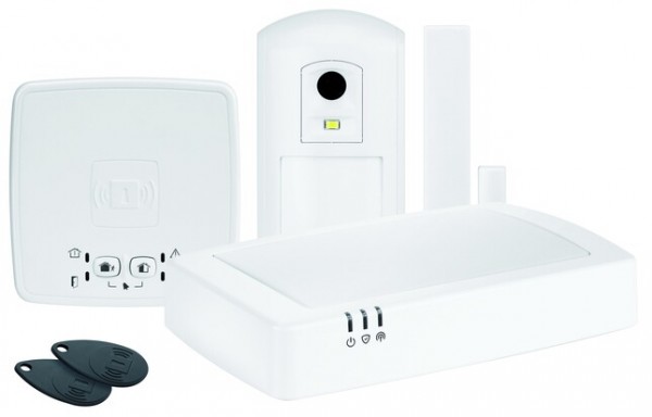 Honeywell Funk Alarmanlagen Set evohome security mit Kamera 35x190x123mm